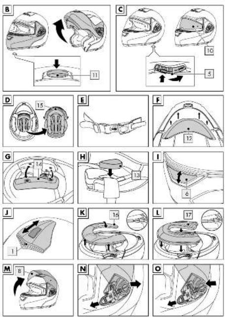 CRIVIT IAN 344830 - CASQUE MODULABLE HAUTE VISIBILITÉ - 2
