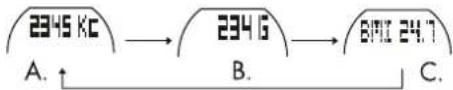 CRIVIT IAN 309652 - Calories burned / fat burned / BMI - 1