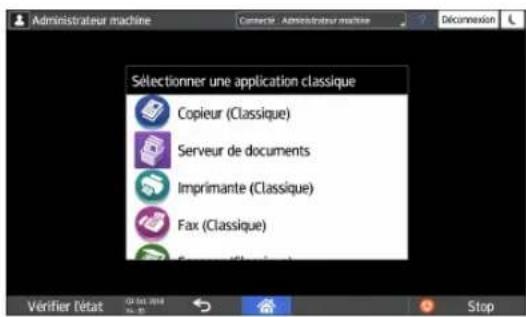 RICOH IM C3000LT - Ajout d'une icône/d'un widget à l'écran d'accueil - 3