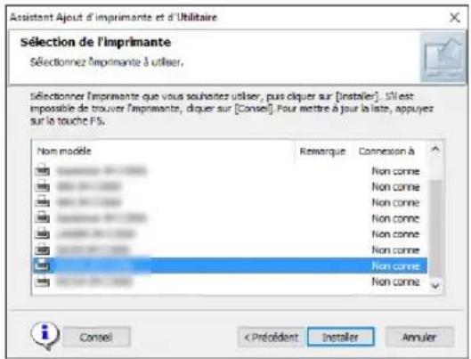 RICOH IM C3000LT - Installer le pilote d'impression PCL 6 depuis le CD-ROM - 3