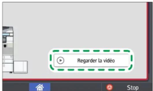 RICOH IM C2000LT - Appuyez sur [Regarder la video]. - 1
