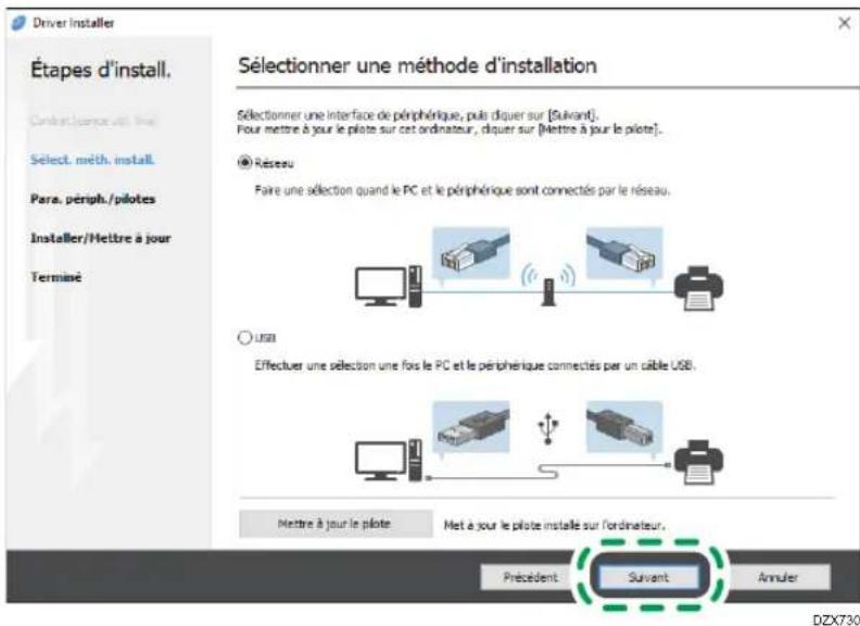 RICOH IM C2000LT - Installer Device Software Manager en utilisant le fichier télécharge - 1