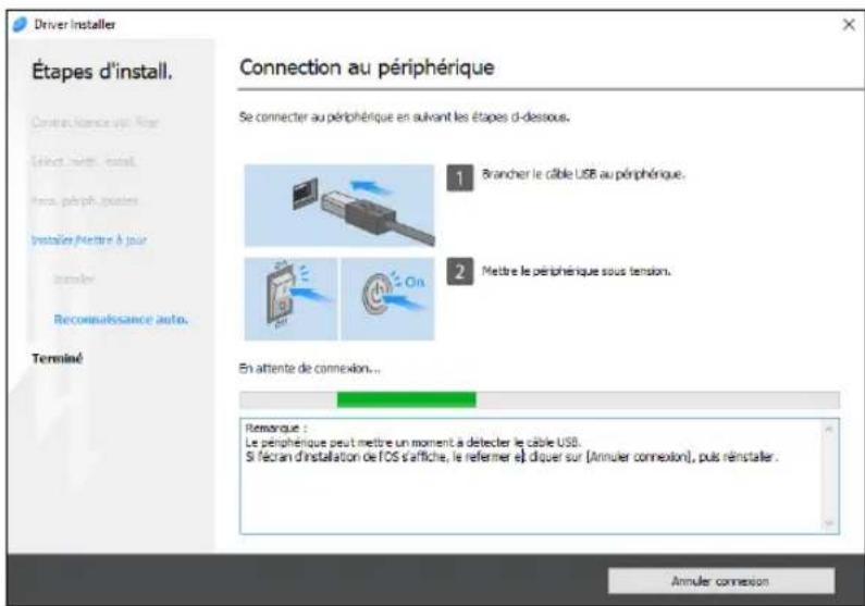 RICOH IM C2000LT - Sélectionnez cet apparéil parmi les périhériques déetectés puis cliquez sur [Suvant]. - 2