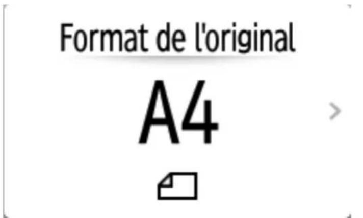 RICOH IM C2000LT - Selection d'un format normal pour l'original - 2