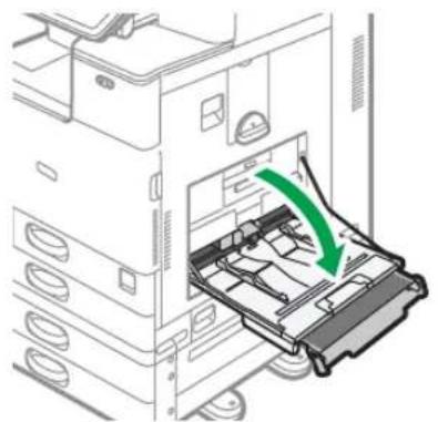 RICOH IM C2000LT - Chargement du papier dans le magasin guide-papier pour pages de garde - 2