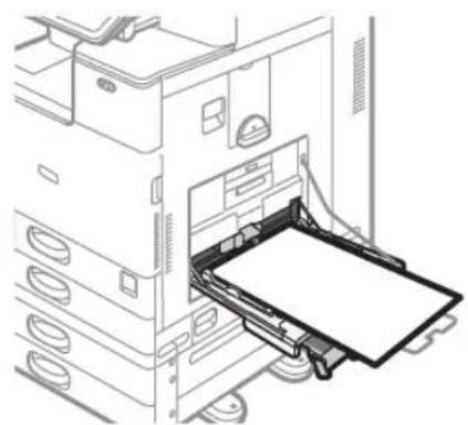 RICOH IM C2000LT - Chargement du papier dans le magasin guide-papier pour pages de garde - 9