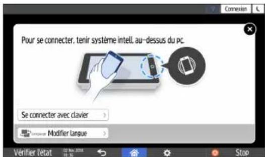 RICOH IM C2000LT - Connexion à l'aide d'un apparéil mobile - 2