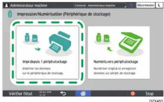 RICOH IM C2000LT - Impression depuis un périphérique de stockage ou depuis une application de numérisation - 2