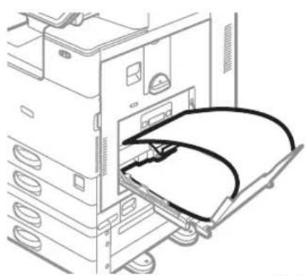 RICOH IM C2000LT - Chargement du papier dans le magasin guide-papier pour pages de garde - 7