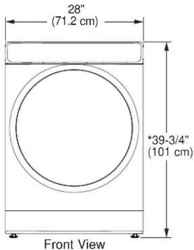 GE Profile PFD95ESPTDS - UNPACKING YOUR DRYER - 2