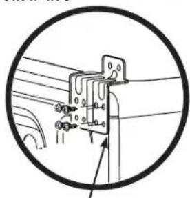 GE Profile PFD95ESPTDS - INSTALE LOS SOPORTES APROPIADOS PARA LA LAVADORA - 5