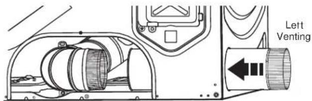 GE Profile PFD95ESPTDS - For LEFT venting: - 1