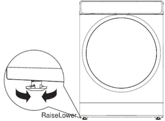 GE Profile PFD95ESPTDS - LEVEL THE DRYER - 1