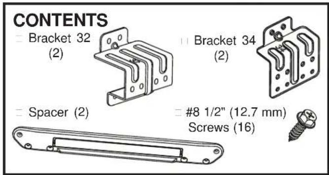 GE Profile PFD95ESPTDS - STACKING THE WASHER AND DRYER (Optional Kit GFA28KITN) - 2