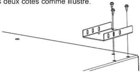 GE GFP1528PTDS - INSTALLER LES SUPPORTS DE PIÉDESTAL/ÉLÉVATEUR ARRIÈRE - 1