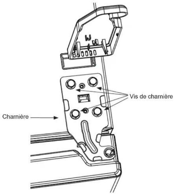 HOTPOINT HUF13STRWW - Enlèvement de la porte du congélateur - 1