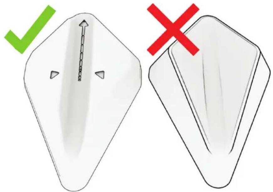 GARMIN Tacx NEO Motion Plates - Positionnement du support de roue avant - 1