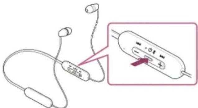 SONY WIC100 - Entrez en mode de pairage sur le casque. - 1