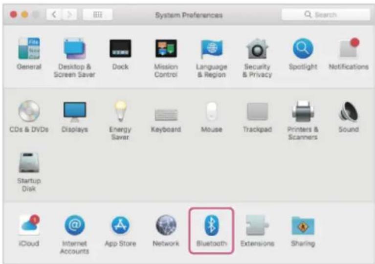 System Preferences Search General Desktop & Screen Saver Dock Mission Control Language & Region Security & Privacy Spotlight Notifications CDs & DVDs Displays Energy Saver Keyboard Mouse Trackpad Printers & Scanners Sound Startup Disk iCloud Internet Accounts App Store Network Bluetooth Extensions Sharing