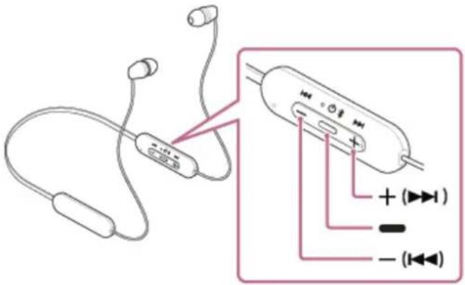 SONY WIC100 - Commande du périphérique audio (connexion Bluetooth) - 1