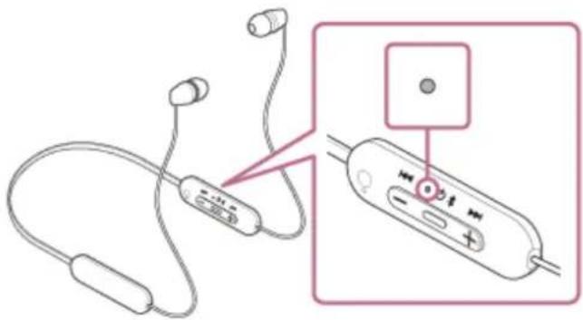 SONY WIC100 - Entrez en mode de pairage sur le casque. - 2