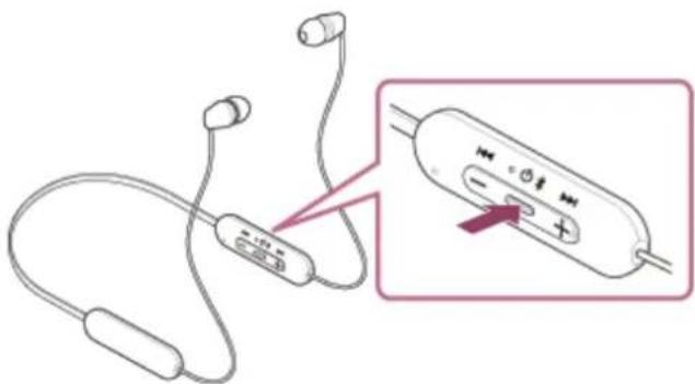 SONY WIC100 - Entrez en mode de pairage sur le casque. - 1