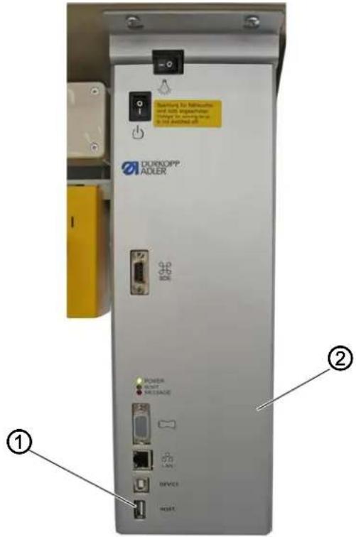 Dürkopp Adler 868M Premium - Effectuer la mise à jour du logiciel - 2