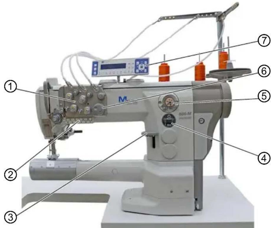 Dürkopp Adler 869M Premium - Composants de la machine - 1