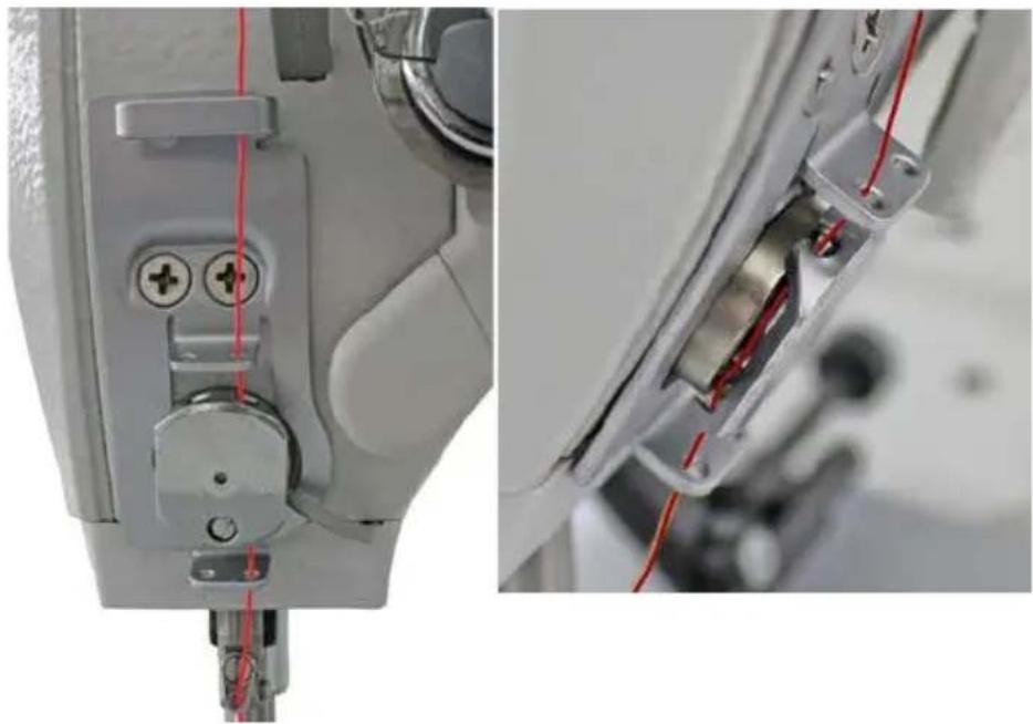 Dürkopp Adler 669 Premium - Sur les machines avec pince-fil (en option) - 1