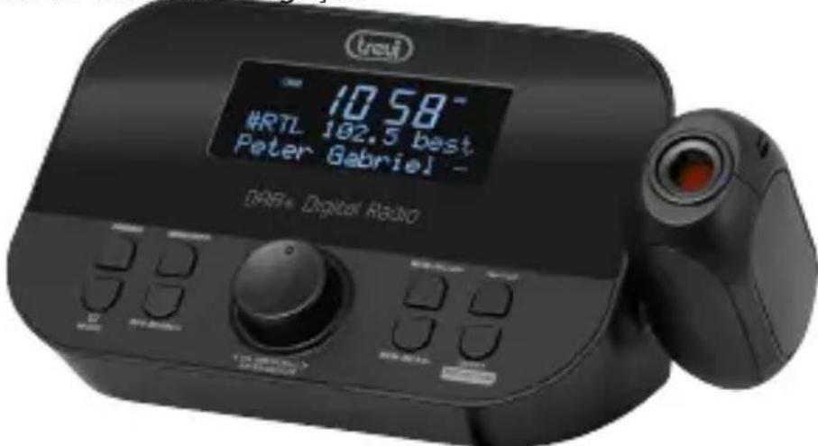 Trevi RC 85D8 DAB - RADIO DE ALARMEDAB/DAB+/FM - 1