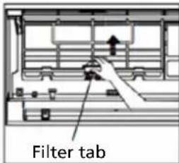 Filter tab