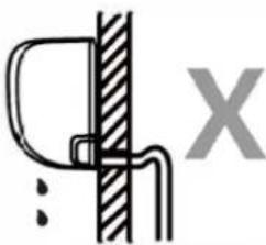 QLIMA SC6135 - NOTE ON DRAIN HOSE PLACEMENT - 2