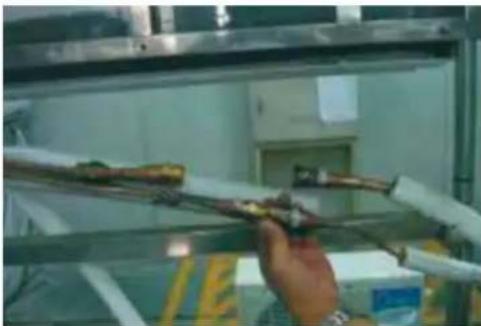 QLIMA SC6153 - De leidingen met koelmiddel aansluiten op de binnenunit - 1