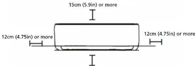QLIMA SC6153 - NOTE ABOUT WALL HOLE - 1