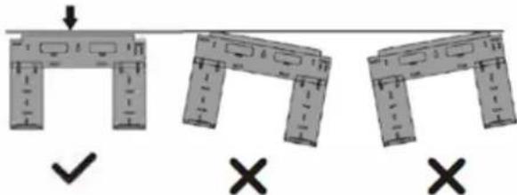 QLIMA SC6153 - MOUNTING PLATE DIMENSIONS - 1