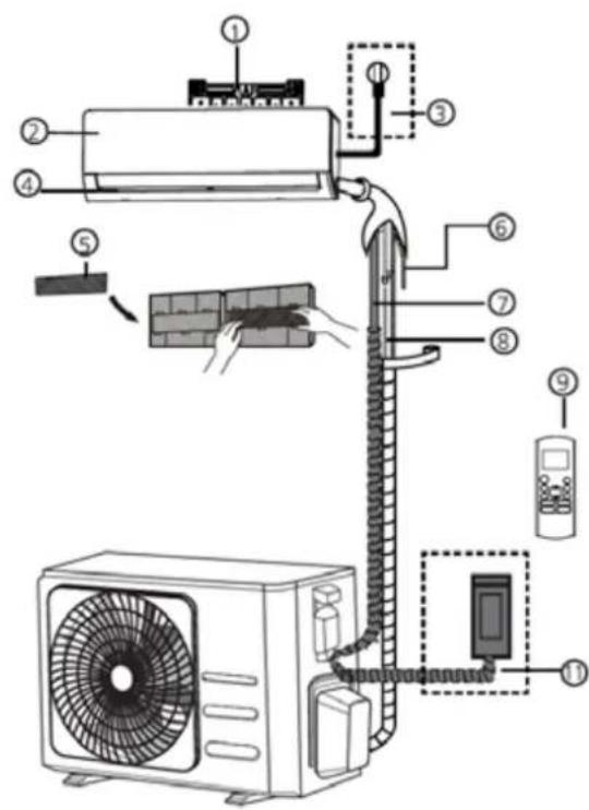QLIMA SC6153 - G UNIT PARTS - 1
