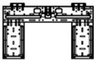 QLIMA SC6153 - DIMENSIONS DE LA PLAQUE DE FIXATION - 3