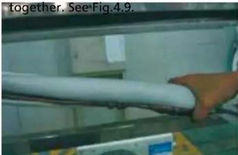 QLIMA SC6153 - Connecting the refrigerant pipes to indoor unit - 4