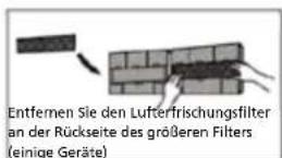 QLIMA SC6153 - Reinigung des Luftfilters - 3