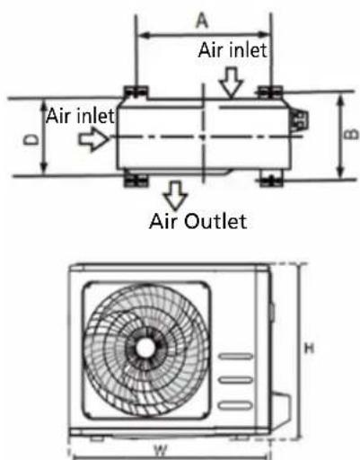 QLIMA SC6153 - UNIT MOUNTING DIMENSIONS - 1