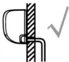 QLIMA SC6153 - HINWEIS ZU PLATZIERUNG DES ABLAUFSCHLAUCHS - 1
