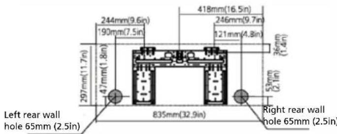 QLIMA SC6026 - MOUNTING PLATE DIMENSIONS - 6