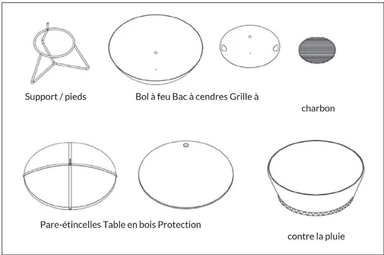 Blumfeldt Orbit - PIÈCES DÉTACHÉES - 1