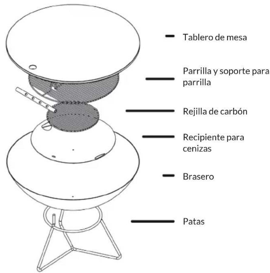 Blumfeldt Orbit - Uso como mesa - 1