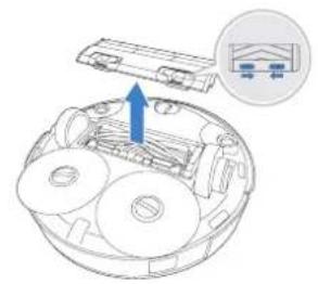 ECOVACS Deebot X1 Turbo - Entretien de la brosse principale et des brosses latérales - 1