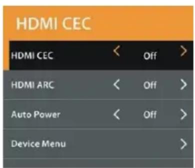CONTINENTAL EDISON CELED32HD22B2 - Utiliser la fonction HDMI CEC : - 1
