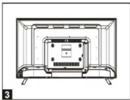 CONTINENTAL EDISON CELED32HD22B2 - - Mounting of the stand - 3