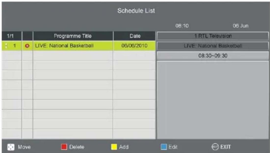 CONTINENTAL EDISON CELED32HD22B2 - Schedule List - 1