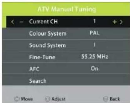 CONTINENTAL EDISON CELED32HD22B2 - ATV Manual Tuning - 2
