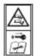 RYOBI Max Power RY36LM40A - SYMBOLS ON THE PRODUCT - 6